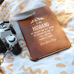 My Soulmate and Best Friend - Leather Journal